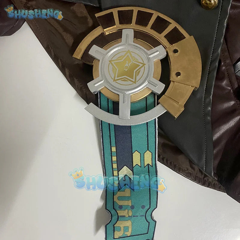 Shusheng-R Honkai: Star Rail Reca Cosplay Costume Uniform Halloween Carnival Party Christmas Play Role Clothes Clothing for Women Men