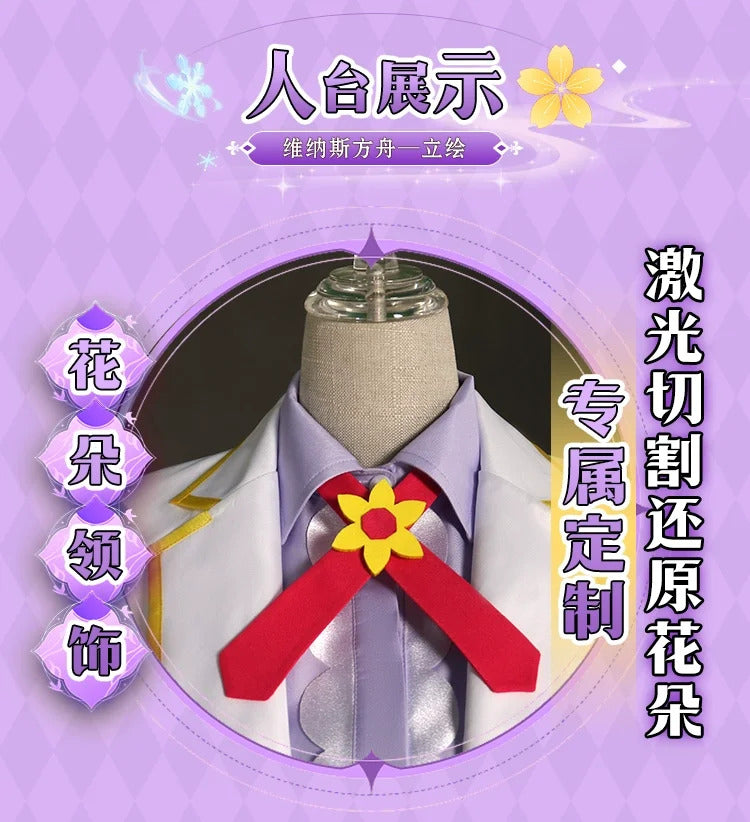 Aikatsu! Series Venus Ark Cosplay Costume School Uniform Halloween Carnival Party Christmas Play Role Clothes Clothing for Women
