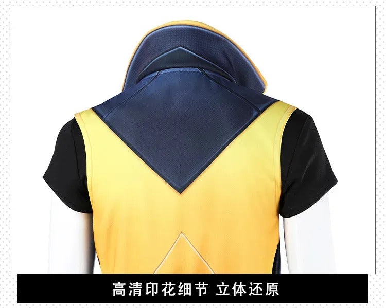 Game Waylay VALORANT Cosplay Costume Jumpsuit backpack waist bag necklace ear clip set Halloween casual for men women uniform