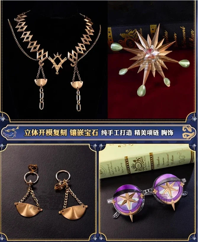 Identity Ⅴ Ada Mesmer Psychologist Emil Patient Cosplay Hengmeng Costume Halloween New Men Women Fashion Prop wig Dress Uniform