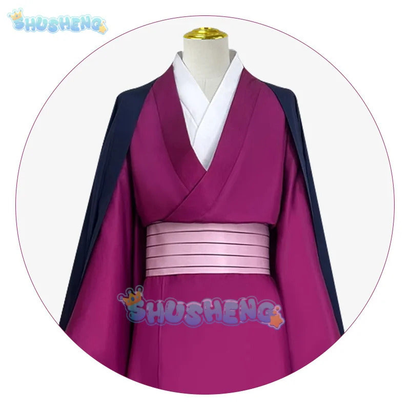 Anime Demoon Slayeer Uzui Tengen Cosplay Costume Uniform Demon Annihilation Blade Sound Pillar Halloween Outfit Shusheng