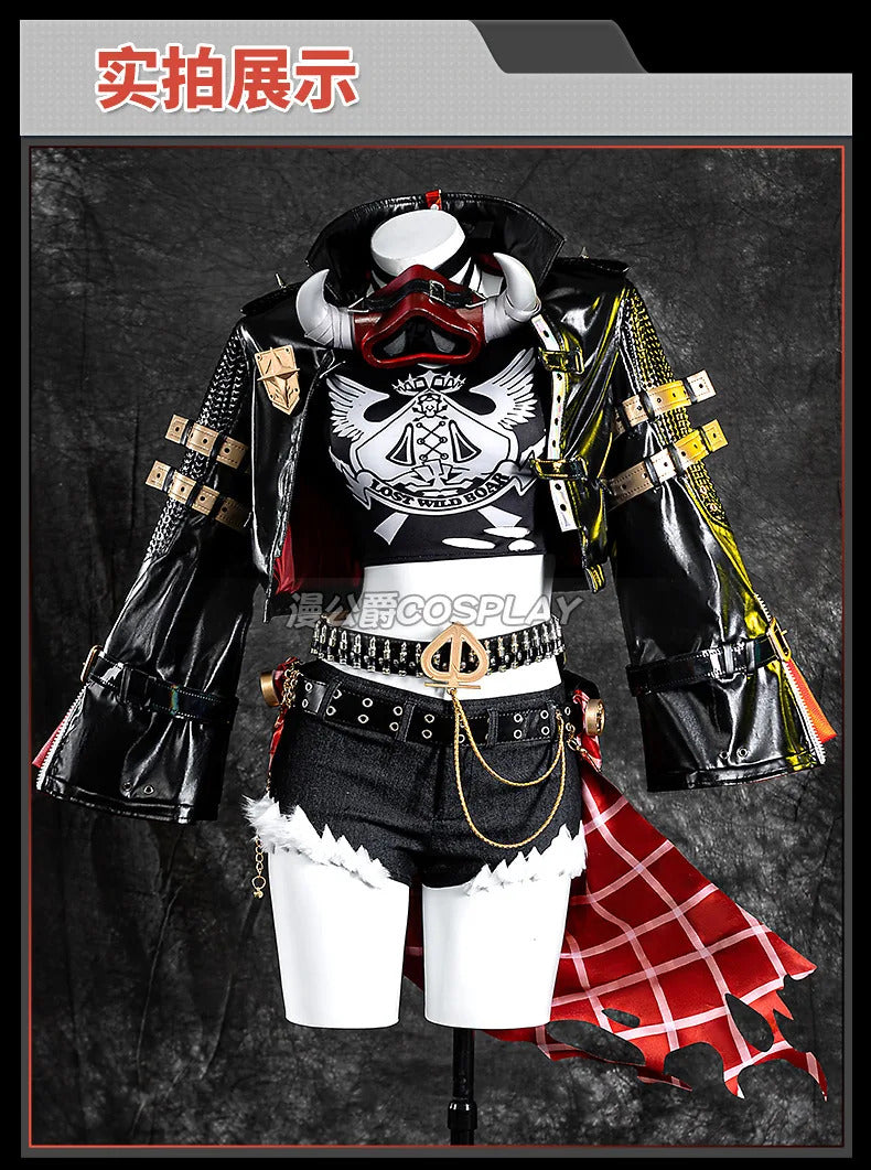 Shusheng-R Game Zenless Zone Zero Lucy Cosplay Costume Fashion Sweet Combat Uniforms Full Set Carnival Party Role Play Clothing New