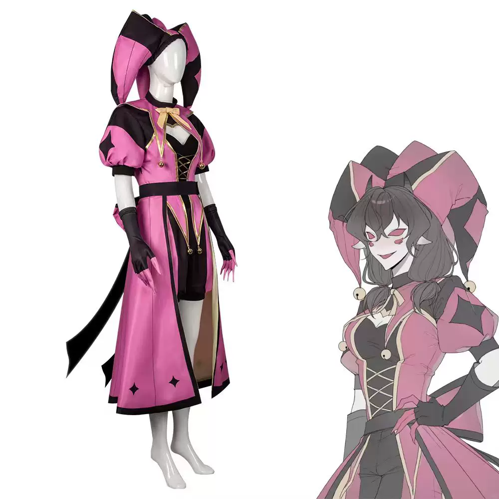 Freak Circus Columbina Cosplay Costume full set Halloween Carnival Party Role Playing Costume shushengcos