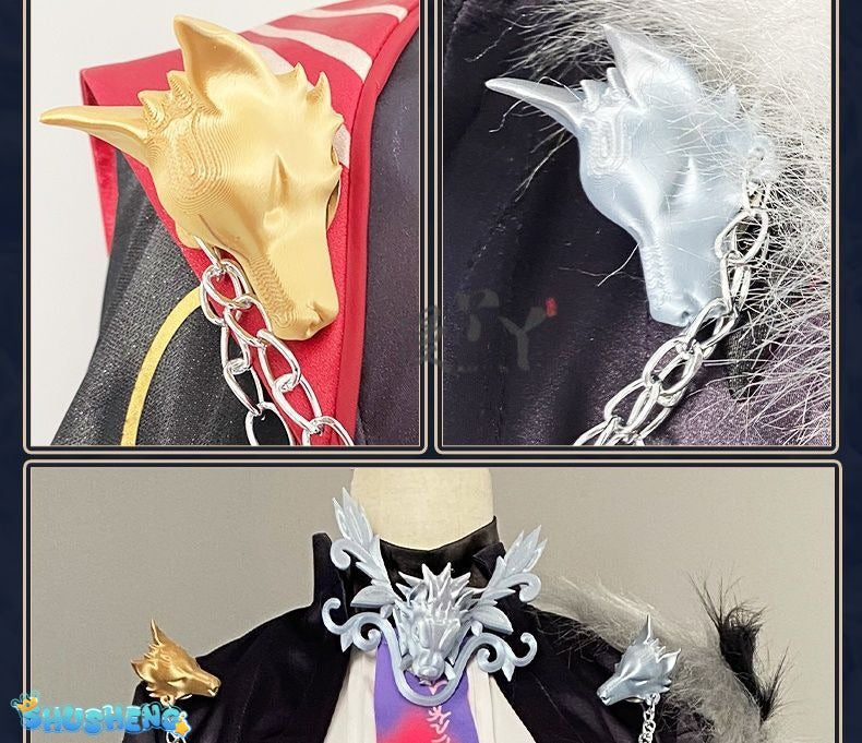 Arknights Lappland The Decadenza Women Cosplay Costume Lappland Cos Game Anime Party Uniform Play Role Clothes Full Set