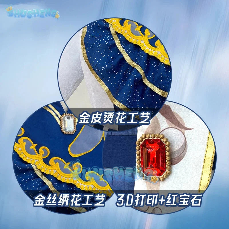 Ensemble Stars! Tenshouin Eichi Himemiya Tori Hibiki Wataru Fushimi Yuzuru Cosplay Costume Cos Game Anime Party Uniform Hallowen