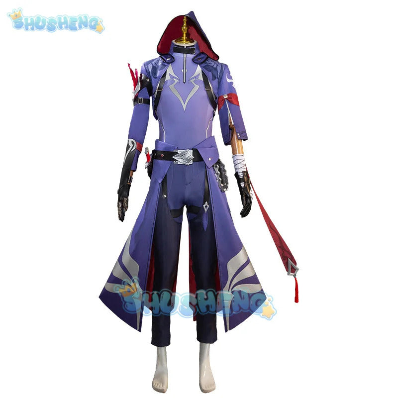Honkai Star Rail Moze Cosplay Costume Wig Game Uniform Hat Weapon Xianzhou Yaoqing Halloween Party for Women Men Props Shusheng