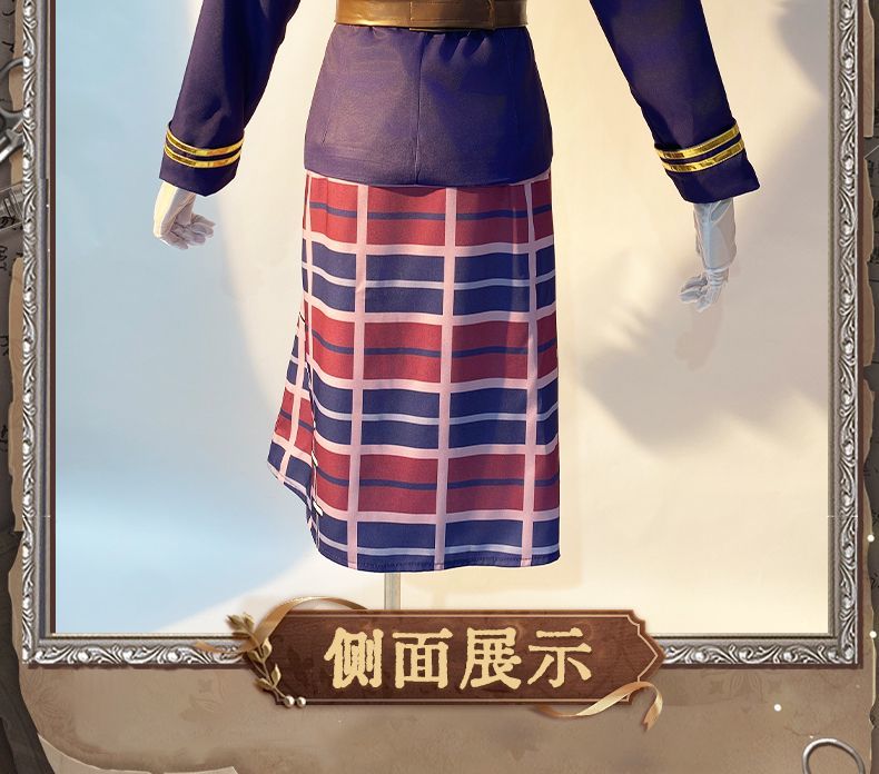 Game Identity V Doctor Emily Dyer Ivory Tower Cosplay Costume Women Dress Anime Outfit Halloween Party Roleplay Fullset