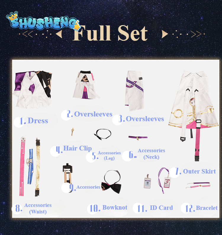 Honkai: Star Rail Asta cosplay Costume Halloween outfits Women New Suit Uniform