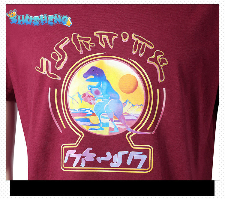 Guardians of the 3 Peter Jason Quill T Shirt Star Lord Galaxy 3 T-shirt Cosplay Costome Tees Kids Size Summer Tops Man Clothes