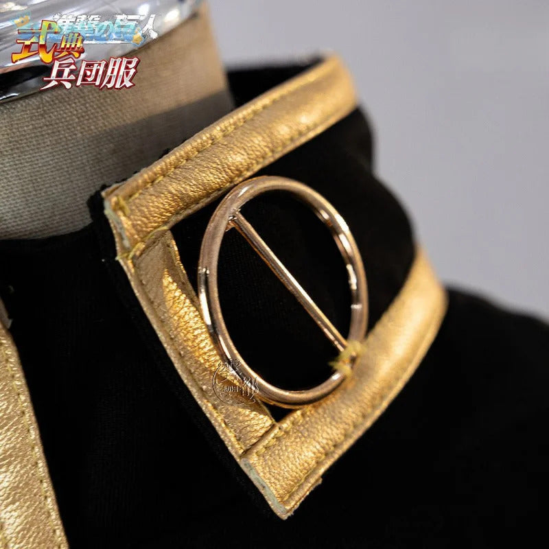 Mikasa·Ackerman Attack on Titan cosplay costume Cloak jacket pants props wig set Halloween party new woman man style costume