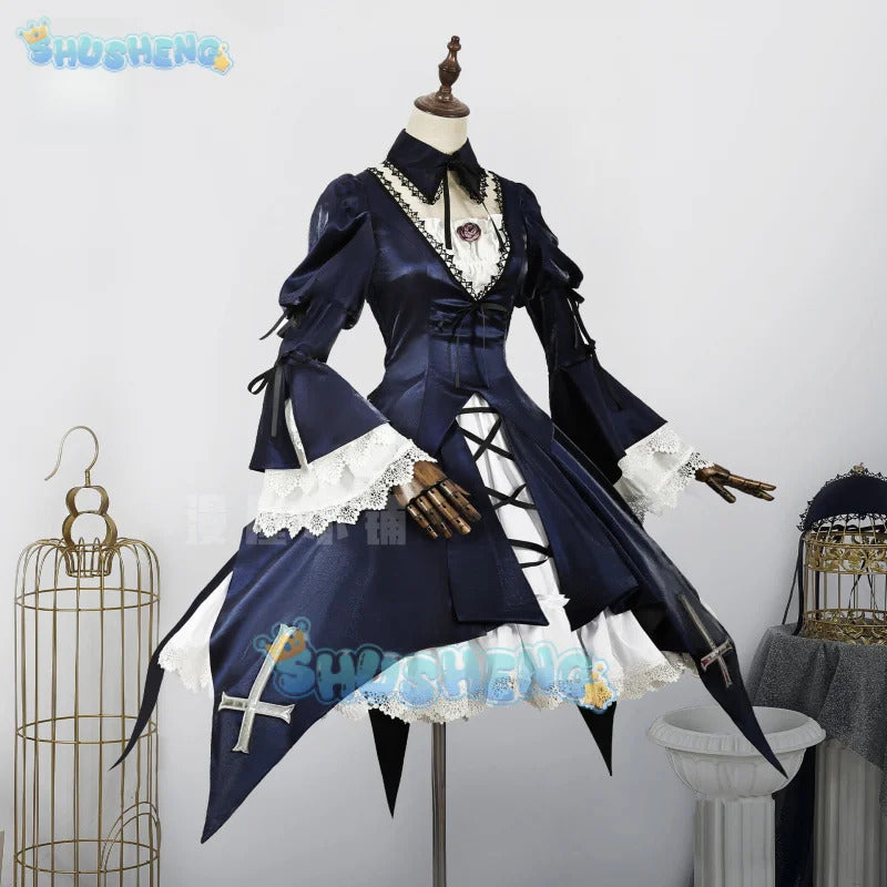 Rozen Maiden. Black Honey Cosplay CostumeGothic Lolita Uniform Halloween Carnival Party Christmas Play Role Clothing
