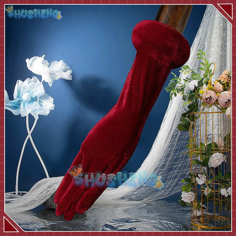 Shusheng Vtuber Nijisanji Uduki Kohh MV Game Suit Lovely Uniform Cosplay Costume Halloween Carnival Party Role Play Outfit