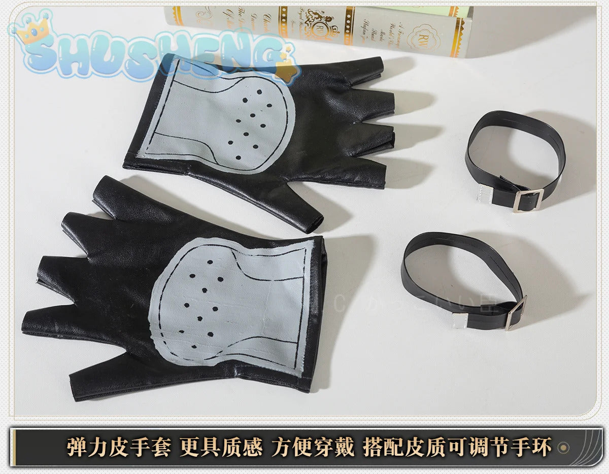 Wuthering Waves Aalto Intelligence Merchant Cosplay Costume Fashionable Handsome Accessories Props Halloween Party Men Uniform
