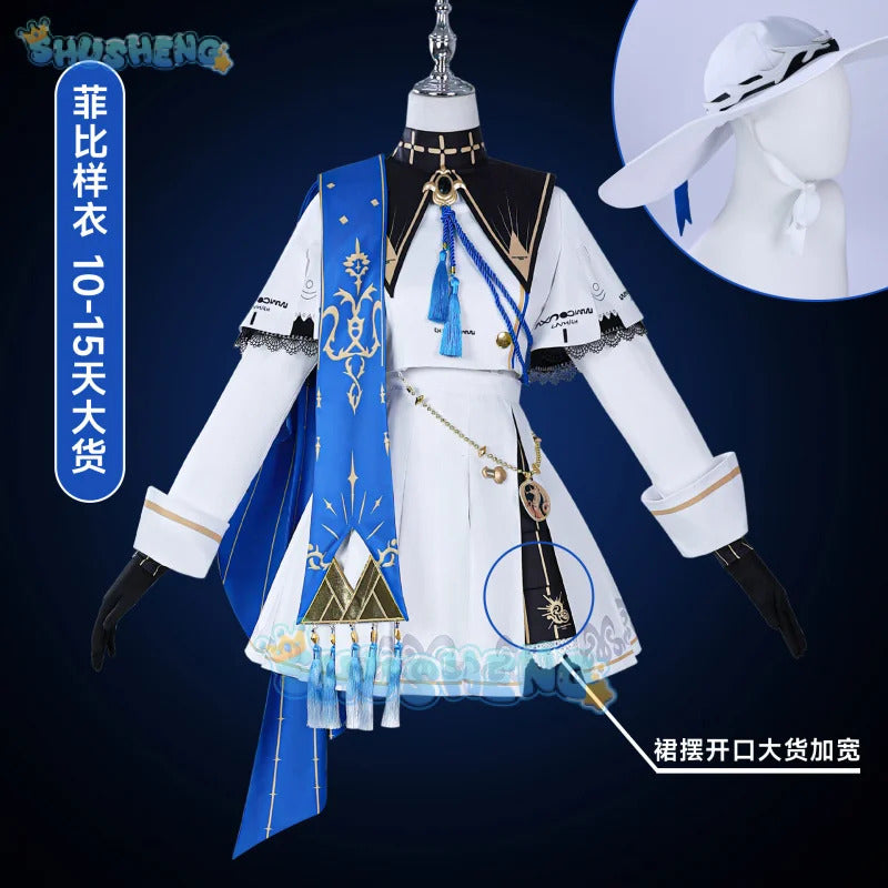 Wuthering Waves Phoebe Cosplay Costume Cosplay Costume Uniform Halloween Carnival Party Christmas Play Role Clothes Clothing