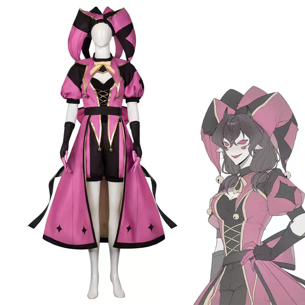Freak Circus Columbina Cosplay Costume full set Halloween Carnival Party Role Playing Costume shushengcos