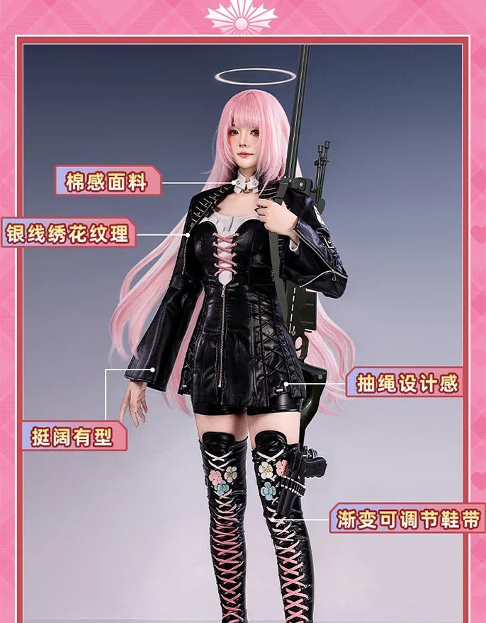 Arknights Lemuen Cosplay Costume Uniform Halloween Carnival Party Christmas Play Role Clothes Clothing for Women