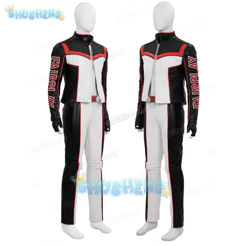 Mister Terrific Cosplay Costume Uniform Halloween Carnival Party Christmas Play Role Clothes Clothing for Men