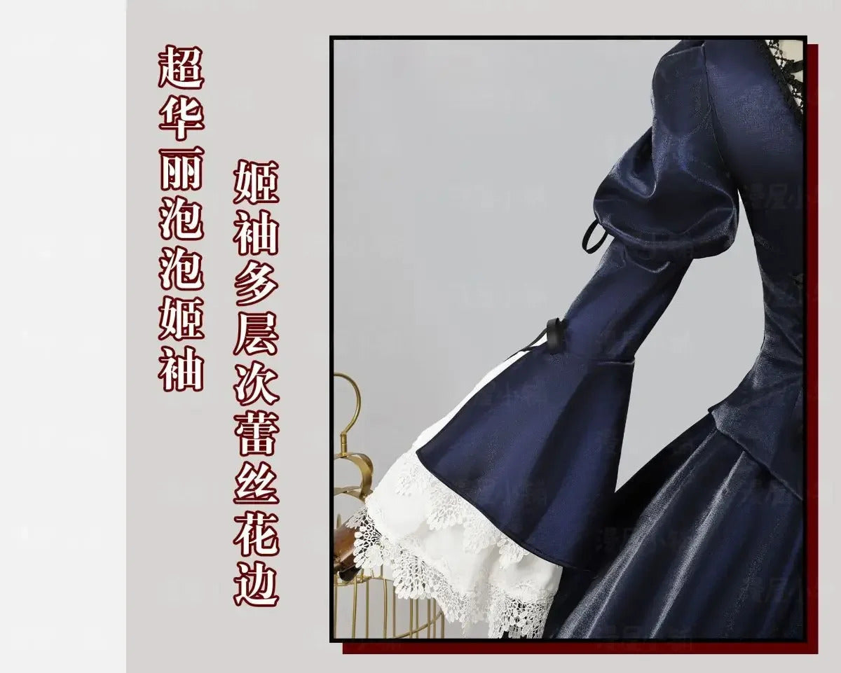 Rozen Maiden. Black Honey Cosplay CostumeGothic Lolita Uniform Halloween Carnival Party Christmas Play Role Clothing
