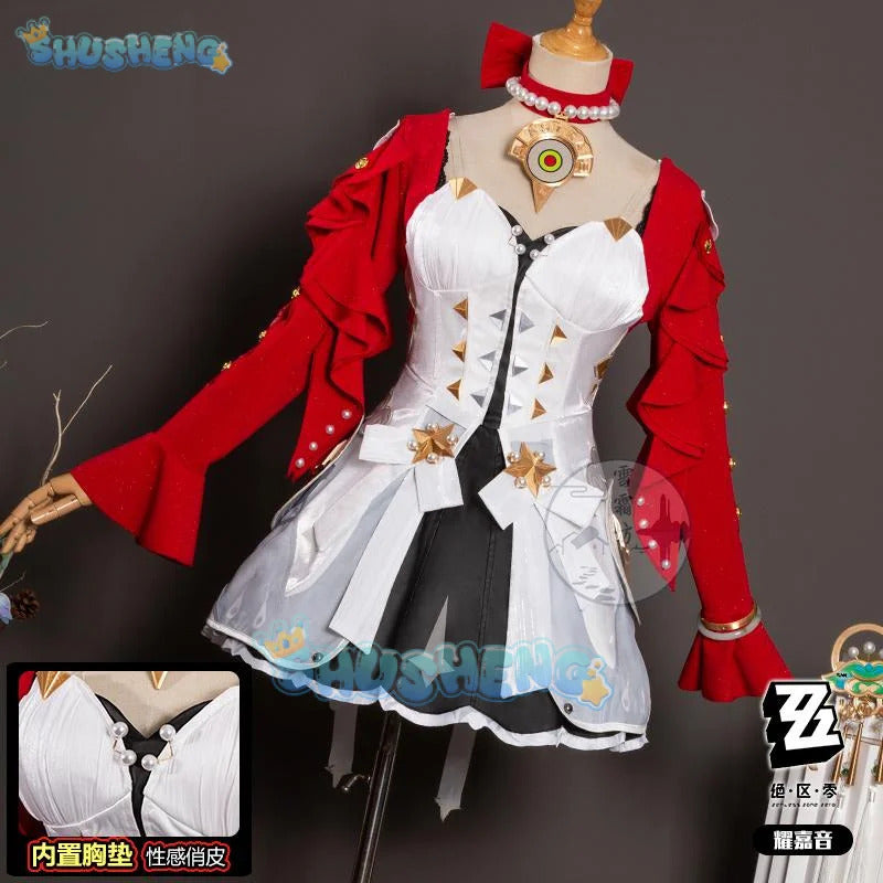 Zenless Zone Zero Astra Yao Cosplay Costume Uniform Halloween Carnival Party Christmas Play Role Clothes Clothing for Women