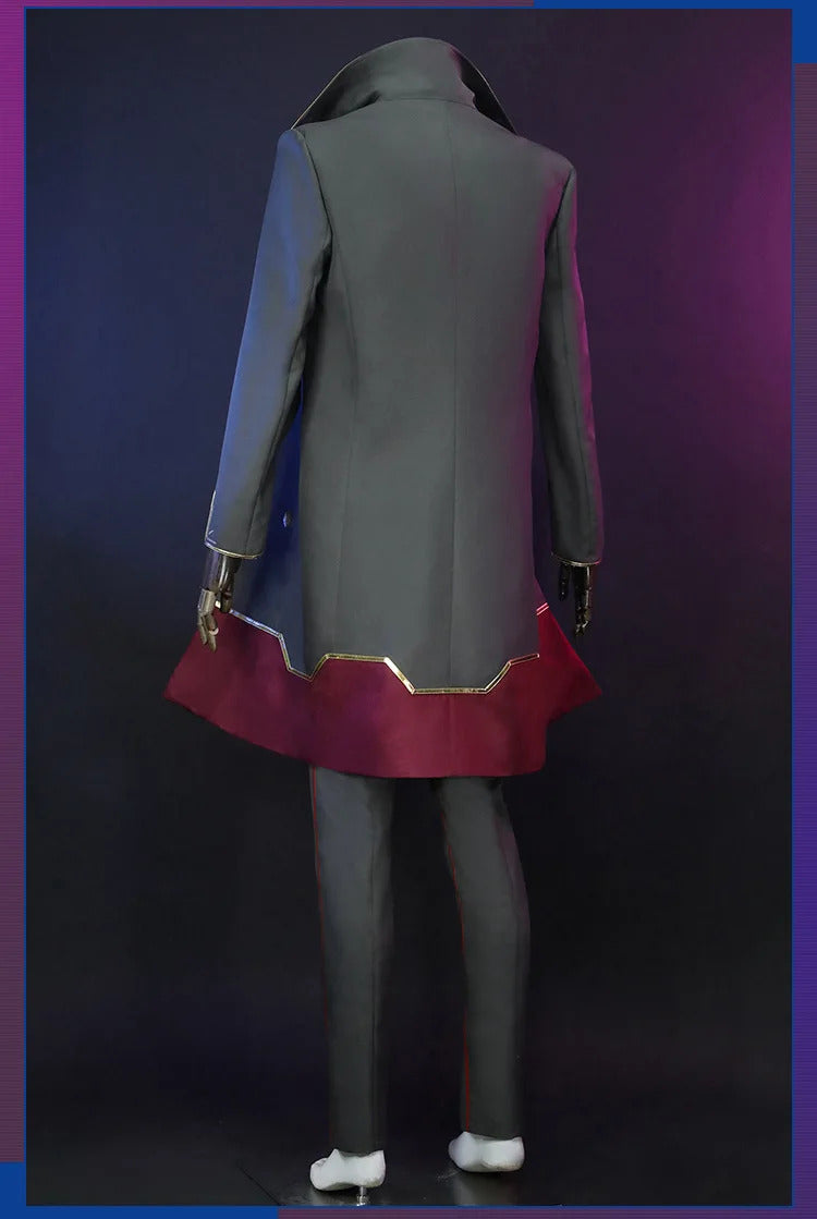 IN STOCK Silco Arcane Cosplay Arcane:League of Legends Silco costume Carnival Party Men Women Uniform Accessories Prop Set