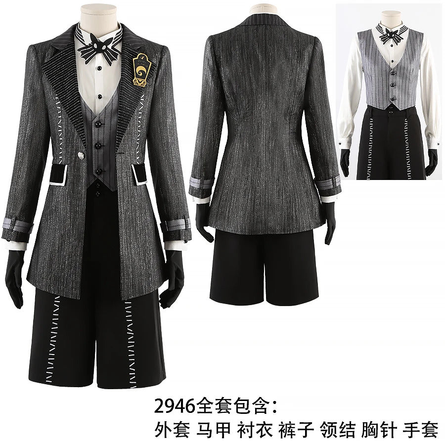 Twisted-Wonderland Epel Felmier Cosplay Costume Uniform Halloween Carnival Party Christmas Play Role Clothes Clothing