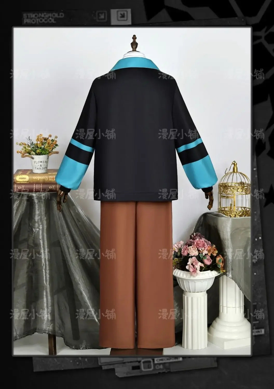 Shusheng-N Game Arknights Yan Cosplay Costume Uniform Halloween Carnival Party Christmas Play Role Clothes Clothing