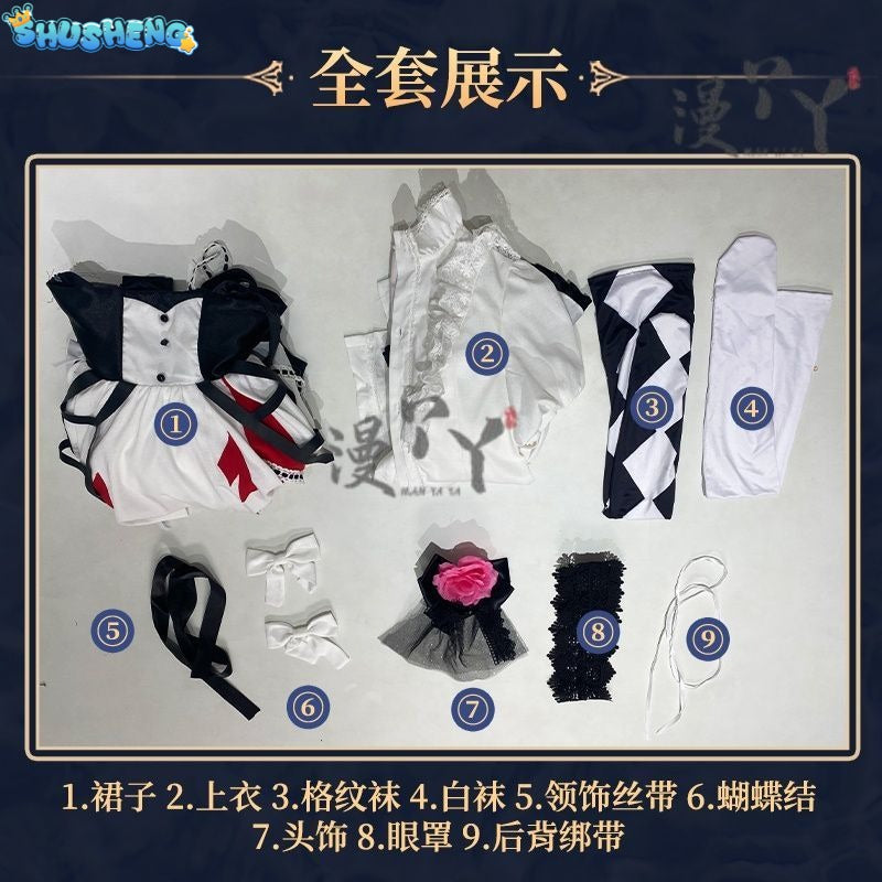 Akiyama Mizuki Cosplay Costume PJSK Lovely Party Dress Uniform Halloween Outfit Women New