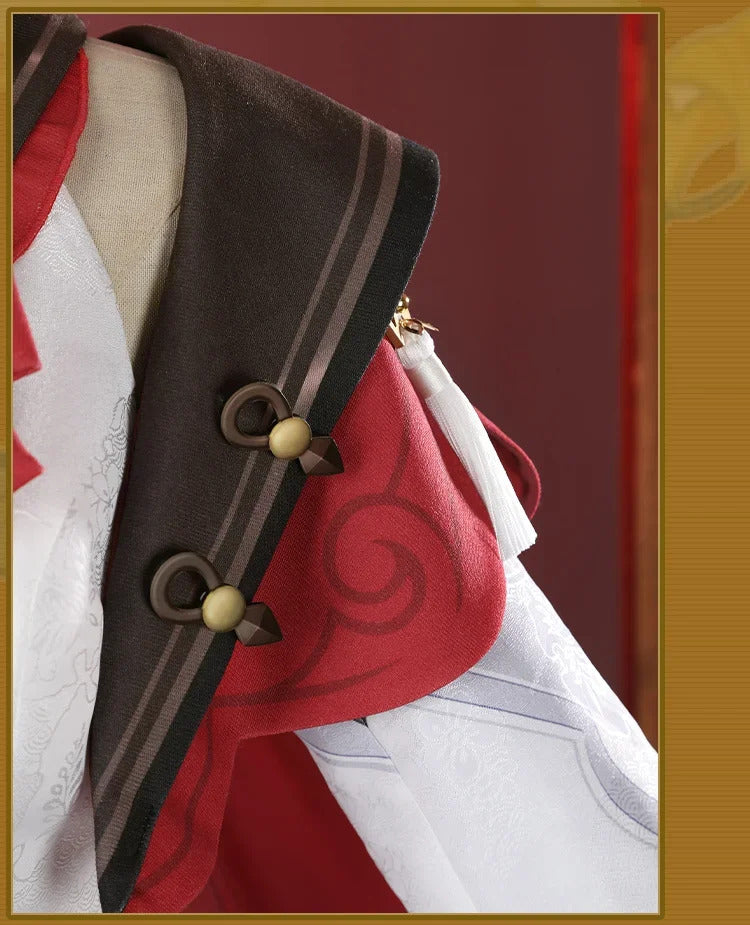 Genshin Impact Hu Tao Cosplay Costume Sea Lantern Festival Uniform Halloween Carnival Party Christmas Play Role Clothes Clothing