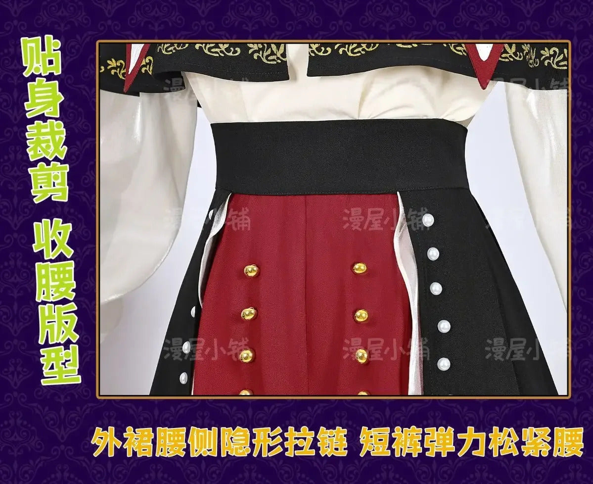 BanG Dream Ave Mujica Mortis Wakaba Mutsumi Cosplay Costume Uniform Halloween Carnival Party Christmas Play Role Clothing