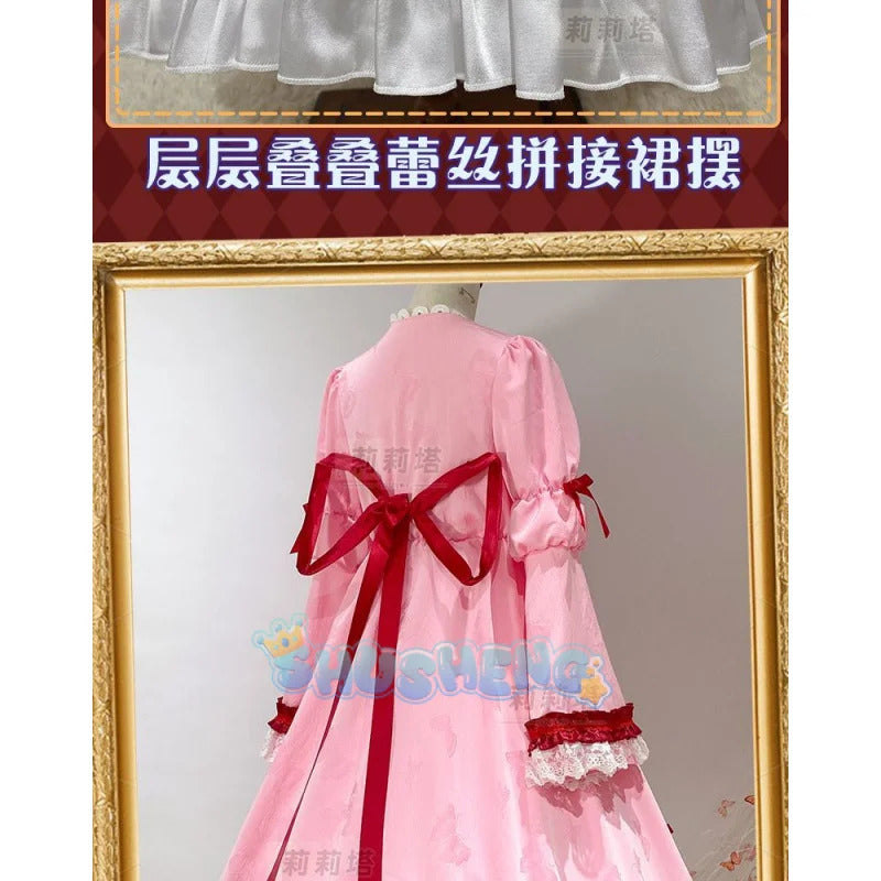 Anime Rozen Maiden Hinaichigo Souseiseki Cosplay Costume Halloween Carnival Sweet and Cute Lolita Dress and Accessories Girl Set