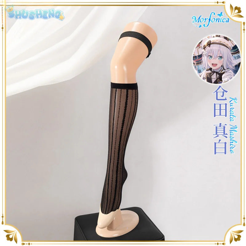 BanG Dream!Kurata Mashiro Cosplay Costumes Sock hat necktie jacket dresse wig accessories props Halloween Lolita full uniform