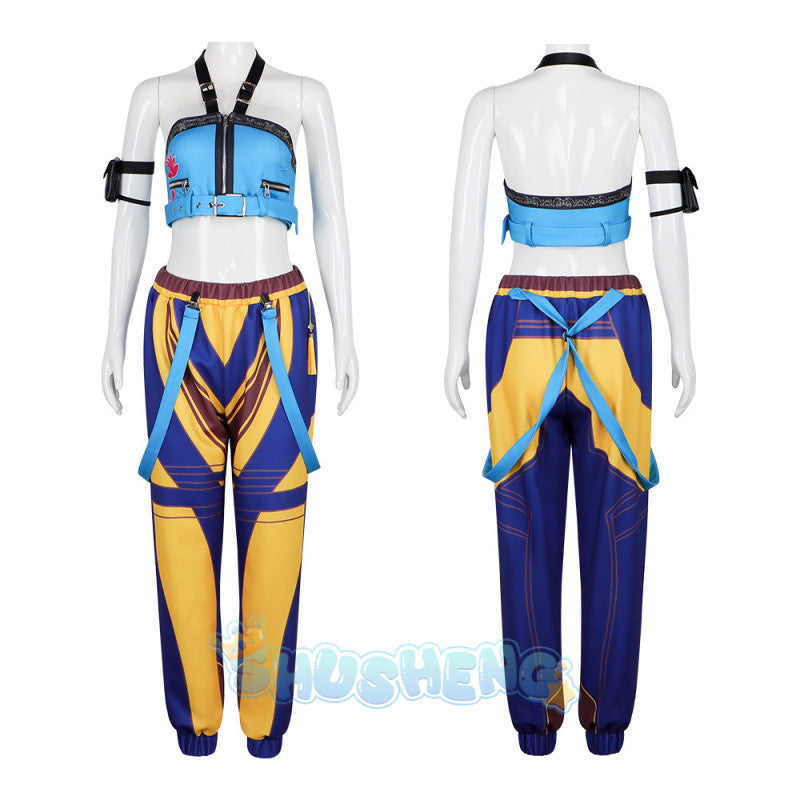 In Stock Cos Hunters Superstar Lumi Mira Zoe Cosplay Costume Anime KPop Demon Full Set Girl Group Suit Women Halloween Party Roleplay