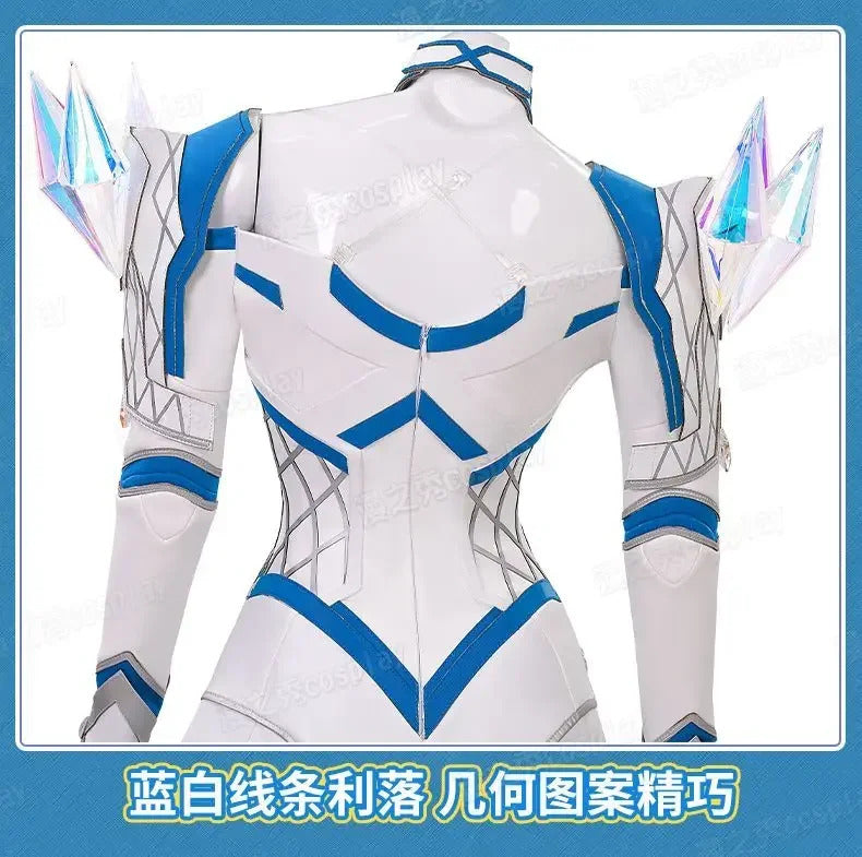 New Wave Skin White Queen Cosplay Costume Emma Frost Uniform Halloween Carnival Party Christmas Play Role Clothes Clothing