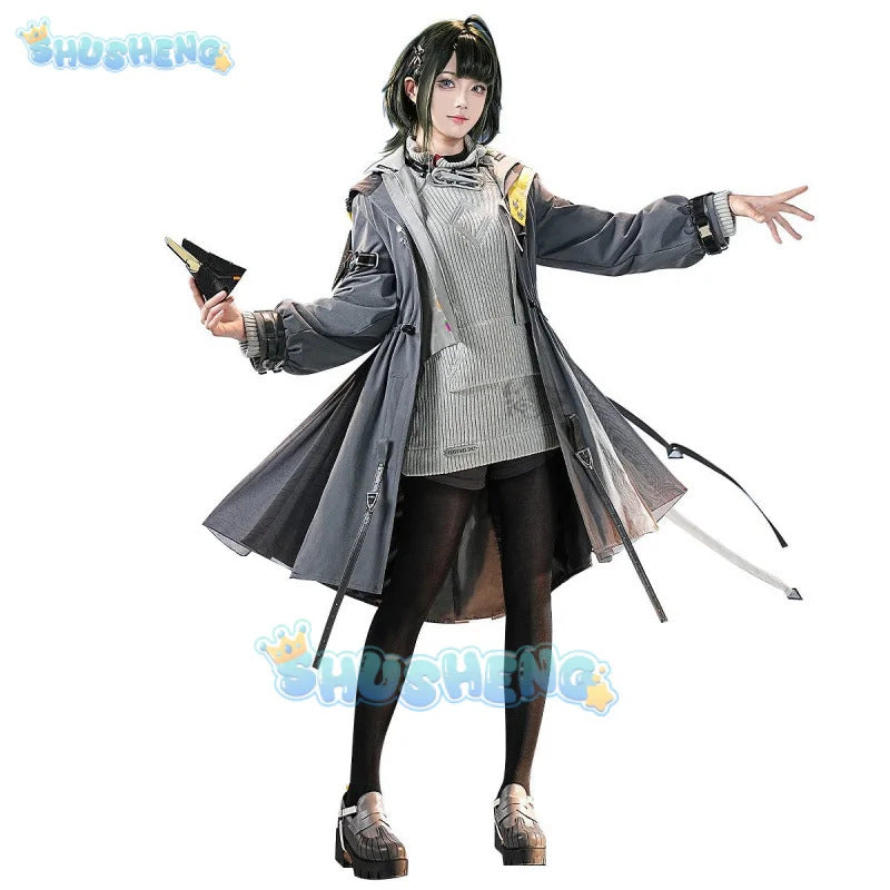 Arknights: Endfield Endministrator B Cosplay Costume Uniform Halloween Carnival Party Christmas Play Role Clothes Clothing