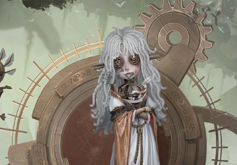 Game Identity V Little Girl Alice Derose Memory Twisting Pointer Official Cosplay Costume Accessories Woman's Anime Game Roleplay Outfit