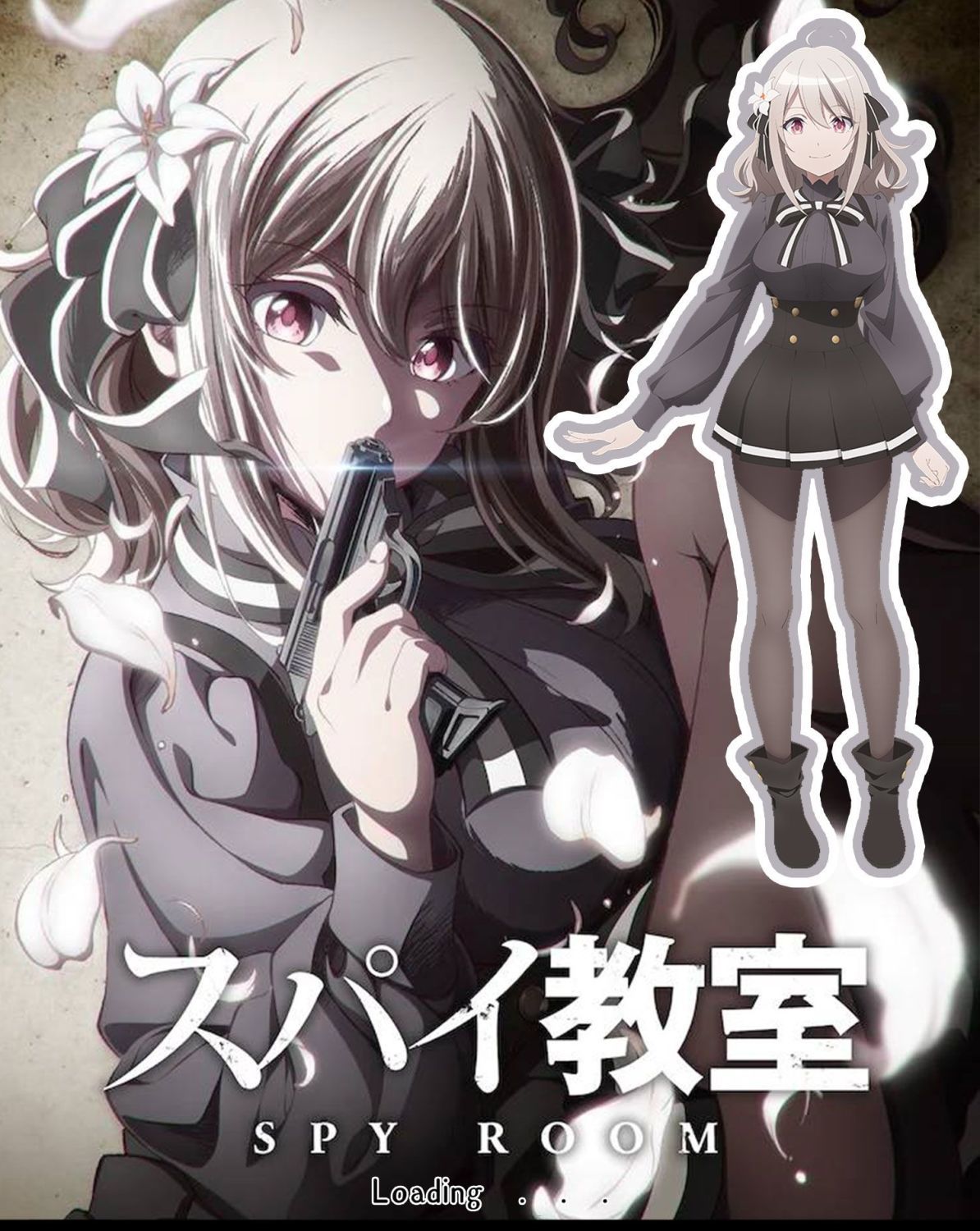 Anime Spy Classroom Hanazono Lily Cosplay Costume Wig Shirt Skirt Girls JK School Uniform Halloween