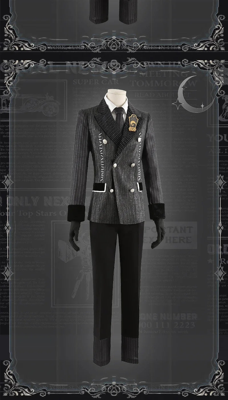 Twisted-Wonderland Azul Ashengrotto Cosplay Costume Uniform Halloween Carnival Party Christmas Play Role Clothes Clothing