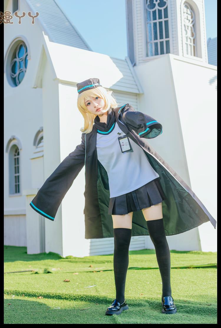 Game Arknights Cosplay Costume Cos Durin Cosplay Halloween Party High Quality Costume Men/Women