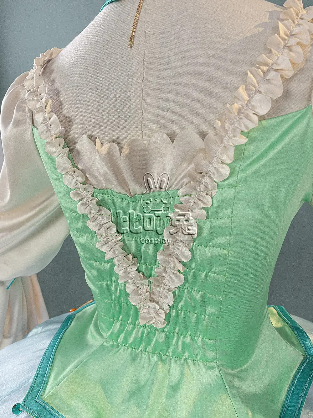 Anime MIRAI DAYS Ha-chan Cure Felice Cosplay Costume Lolita dress accessories props wigs sweet Halloween woman ha-chan uniform