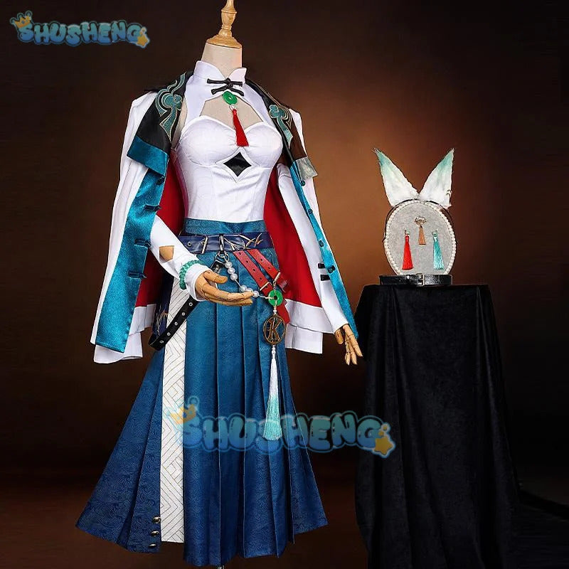 IN STOCK Honkai: Star Rail Feixiao Cosplay Costume Uniform Halloween Carnival Party Christmas Play Role Clothes Clothing