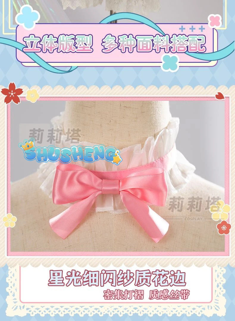 Miku cosplay cute princess Loli dress Miku wig play a full set of dresses for Christmas and Halloween