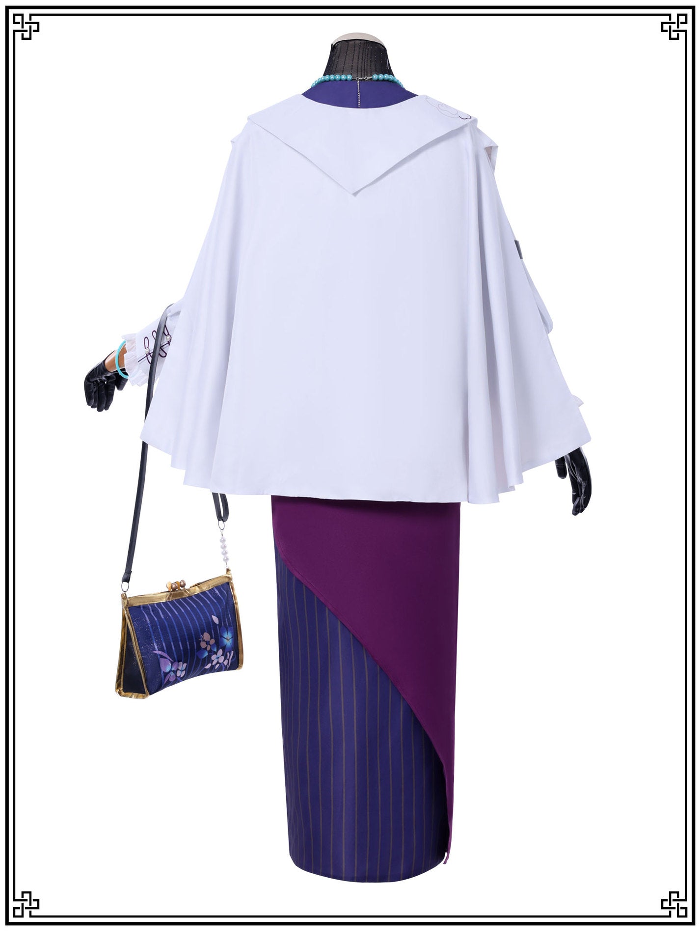 Kafka Honkai Star Rail Fanart Kafka Qipao Dress Cheongsam Cosplay Costume Canival Halloween Role Play Outfits