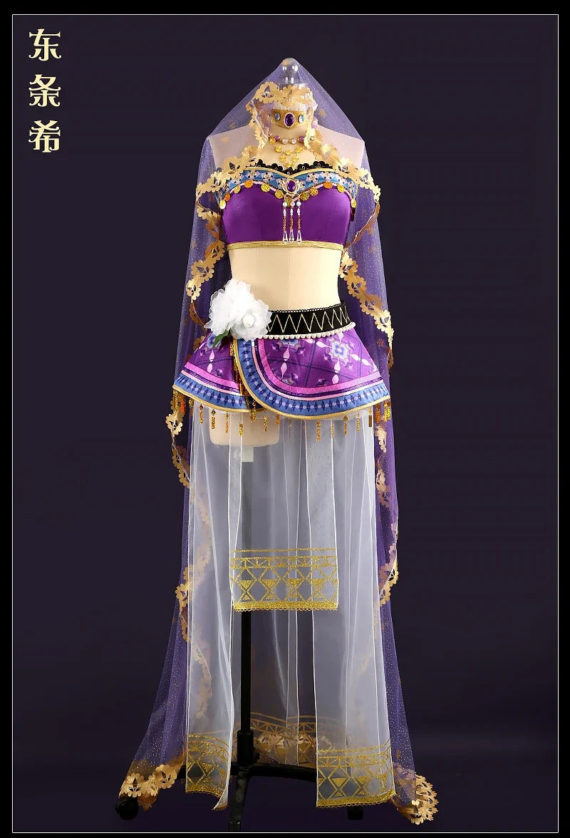 Love Live!u's Printemps Kousaka Honoka/Tojo Nozomi All Members Dancers Awakening Gorgeous Dress Uniform Cosplay Costume Women