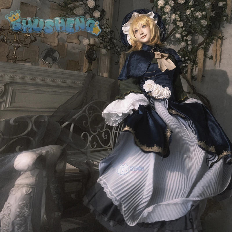 Anime Rin Len Cosplay Kagamin Rin Costume Hatglove accessories Halloween Christmas cute Lolita evening dress Woman New uniform