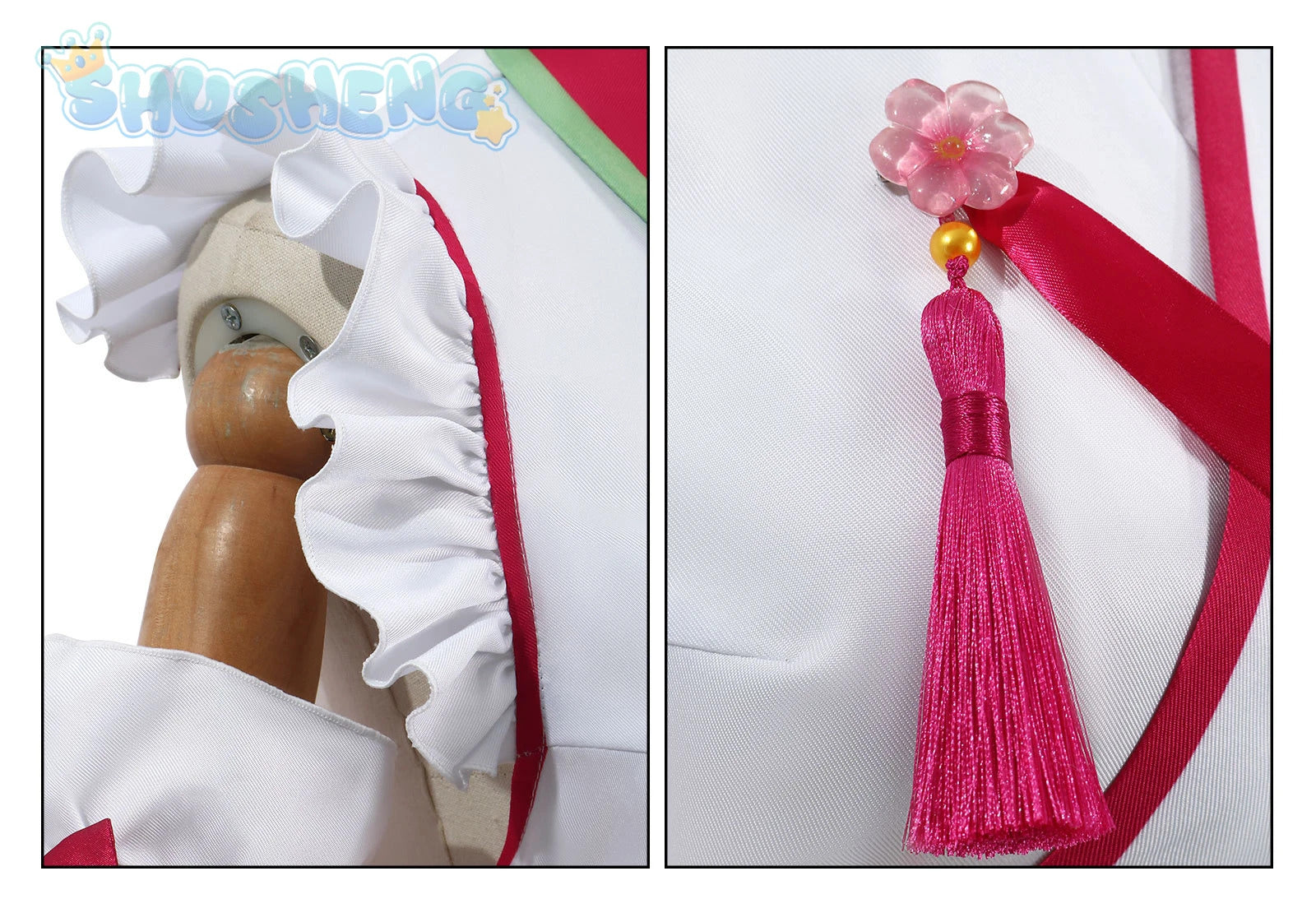 Virtual VTuber Sakura Miko Cosplay Hololive miko Costume Sexy Lolita maid dress wig prop set girls party Christmas gift elite