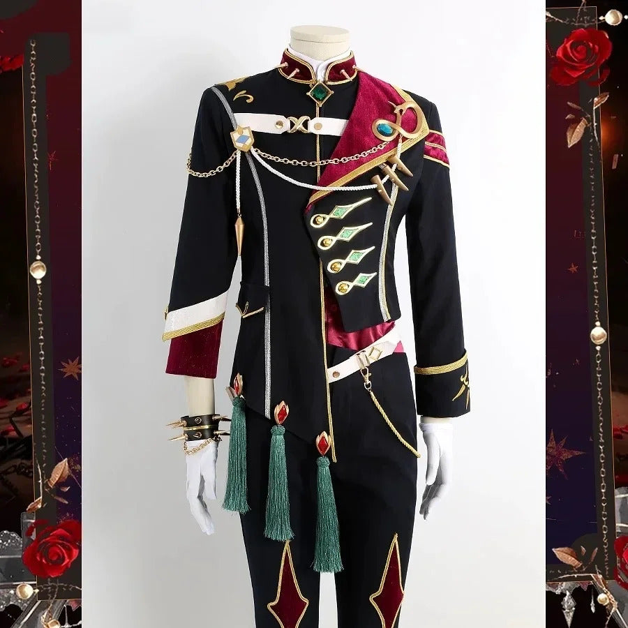 Ensemble Stars Saegusa Ibara Tomoe Hiyori Sazanami Jun Ran Nagisa Cosplay Costume Uniform Halloween Carnival Party Christmas