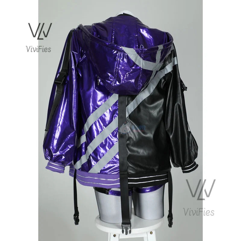 Game Tekken 8 Ling Reina Cosplay Fantasia Costume Disguise for Adult Women Tops Shorts Outfits Halloween Carnival Party Clothes