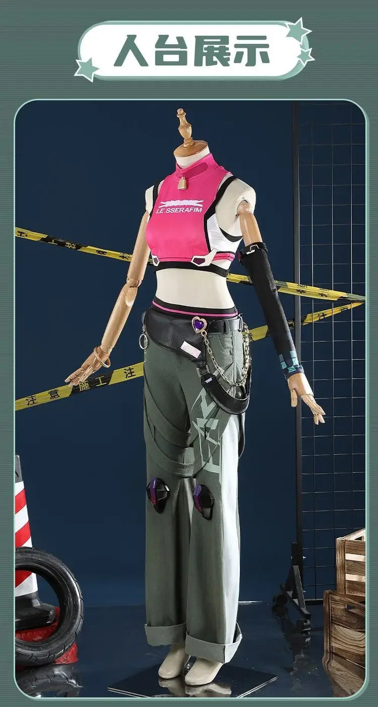 Game Juno OVERWATCH2 Cosplay Costume Halloween party casual men women uniform jacket strapless pants prop set