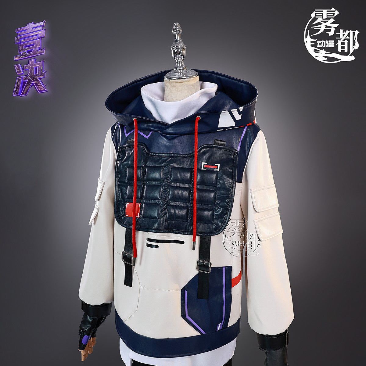 ISO Cosplay Fantasy Game Valorant Costume Disguise Adult Men Roleplay Fantasia Outfits Male Halloween Carnival Party Clothes