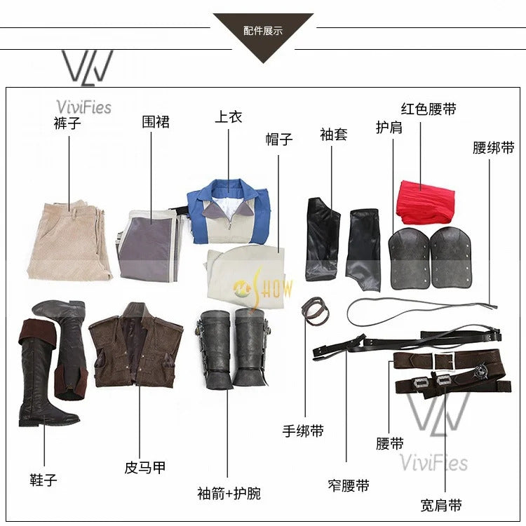 Uniform Outfits Complete Customization Suit Halloween PartyAssassins Cosplay Edward Costume Creed Black Flag Kenway Male